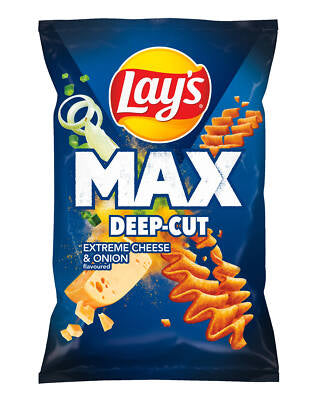 Lay’s Max Deep-Cut Extreme Cheese & Onion Flavoured Chips