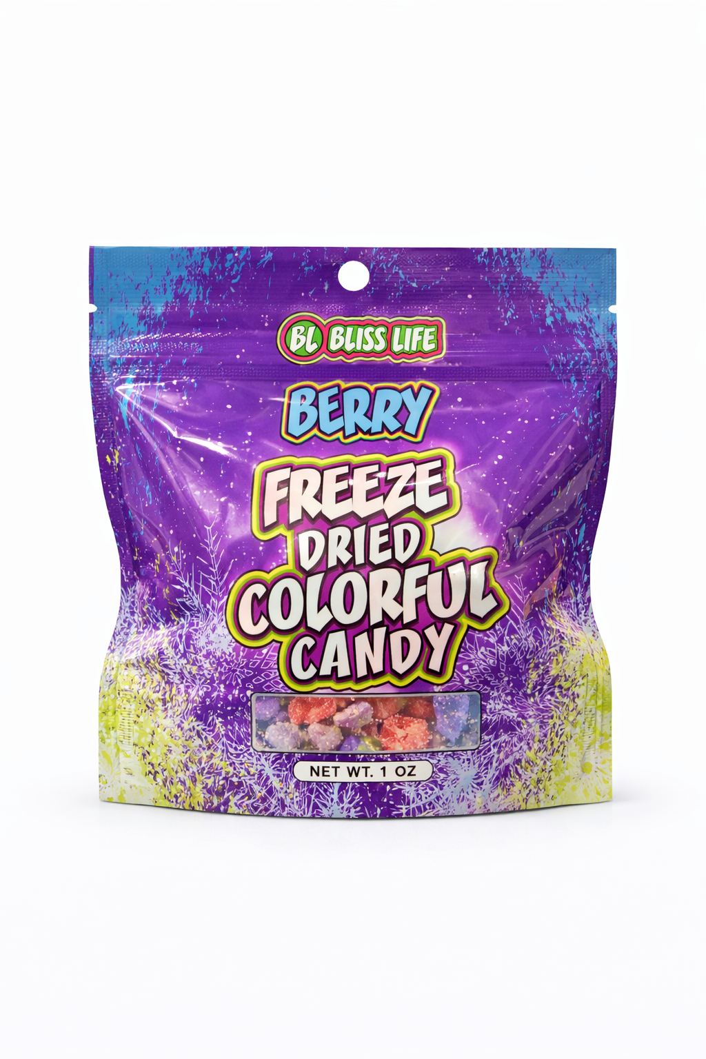 Bliss Life Berry Freeze Dried Colorful Candy