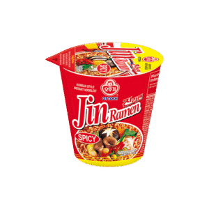 Ottogi Jin Ramen Spicy Korean Style Noodles
