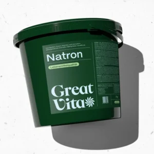 Natron Pulver in Lebensmittelqualität E500ii - Backpulver Natriumhydrogencarbonat - Baking Soda Haushaltsreiniger zum Putzen Backen Umweltfreundlich - GreatVita